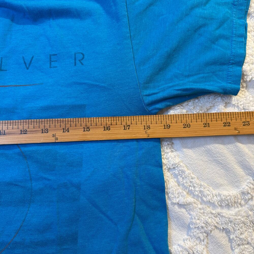 Quiksilver Youth Blue Graphic Tee Shirt Size M – Great Pre-Owned Condition - Picture 4 of 7